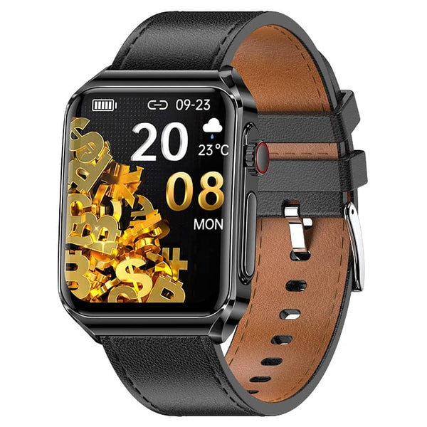 High-end ECG|EKG Blood Glucose Uric acid Blood Lipid Blood Pressure Health Monitoring SOS Calls Smart Watch