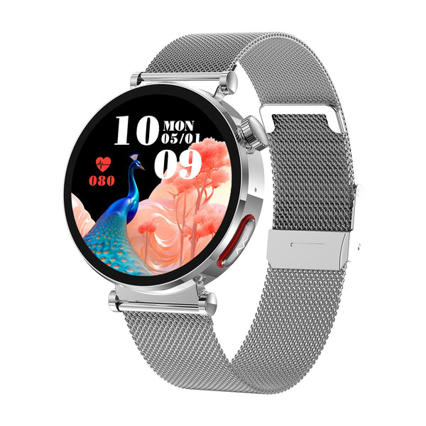 KL490 Fashion ECG|EKG Health Smart Call Women's Watch Body Fat(BMI) Uric Acid and Lipid Monitoring