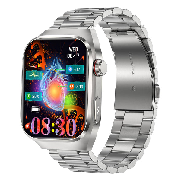 High-end ECG+Micro Physical Examination Blood Sugar Blood Pressure Monitoring Health Smart Watch