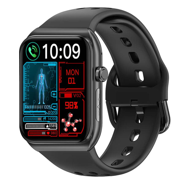 Blood Pressure Blood Lipids Heart Rate ECG/EKG Sports Smart Watch
